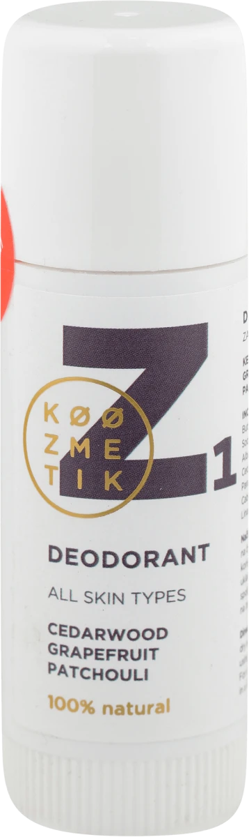 Z1 100% prirodni dezodorans u stiku, 50 ml