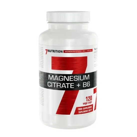 7Nutrition Magnesium Citrate + B6 120 kapsula