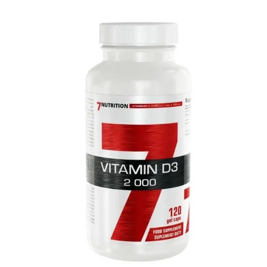 7Nutrition Vitamin D3 2000 120 kapsula