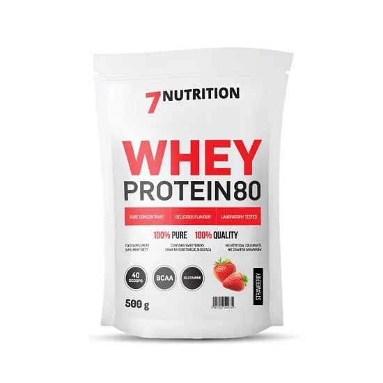 7Nutrition Whey protein 80 jagoda 500g