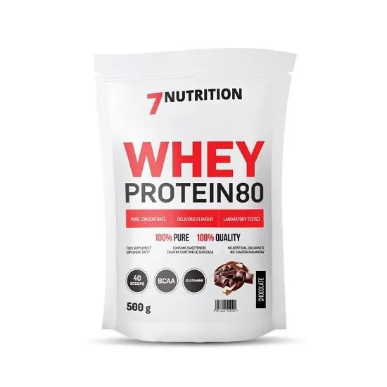 7Nutrition Whey protein 80 čokolada 500g