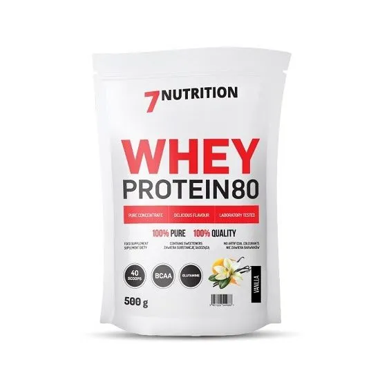7Nutrition Whey protein 80 vanila 500 g