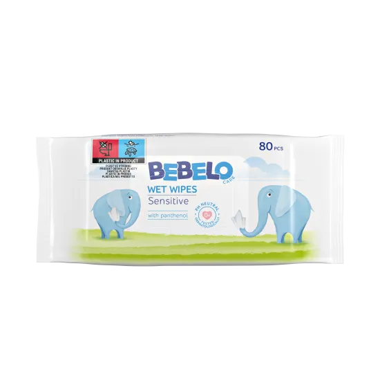 Bebelo® Vlažne maramice 80 komada