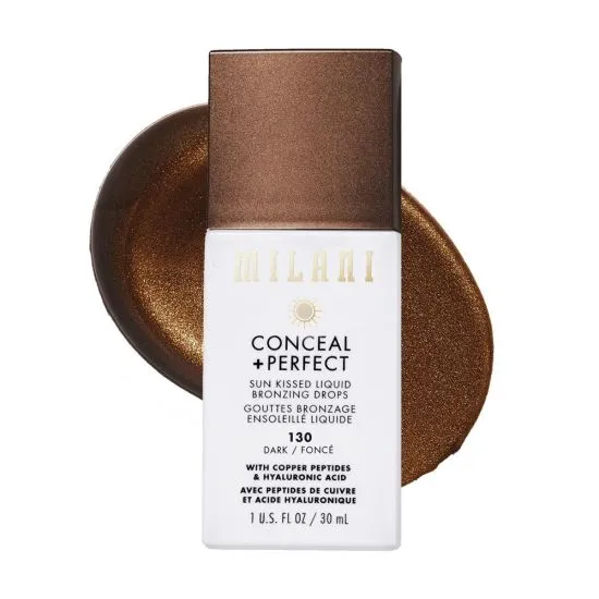 Cheek Conceal + Perfect Bronzing Drops Bronzer 120 Dark 30ml