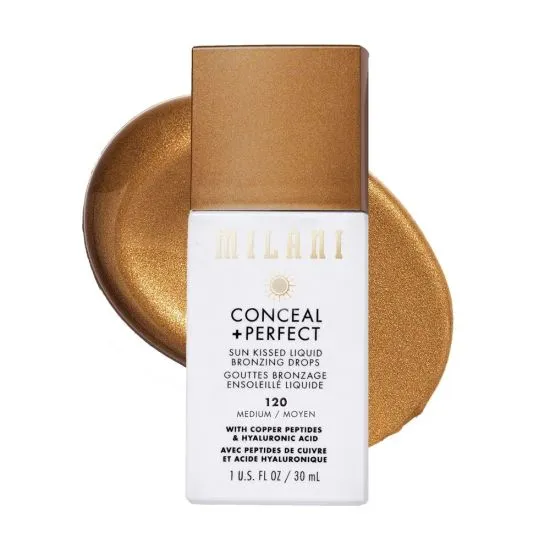Cheek Conceal + Perfect Bronzing Drops Bronzer 120 Medium 30ml