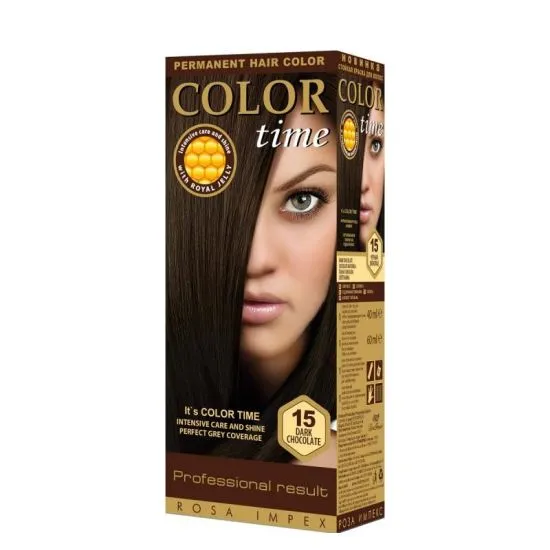 Color Time 15 Tamna čokolada farba za kosu