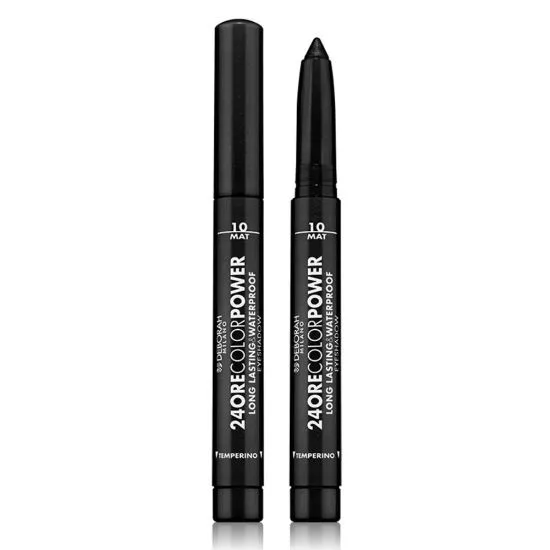 Deborah 24Ore Color Power Eyeshadow 10 Mat Black