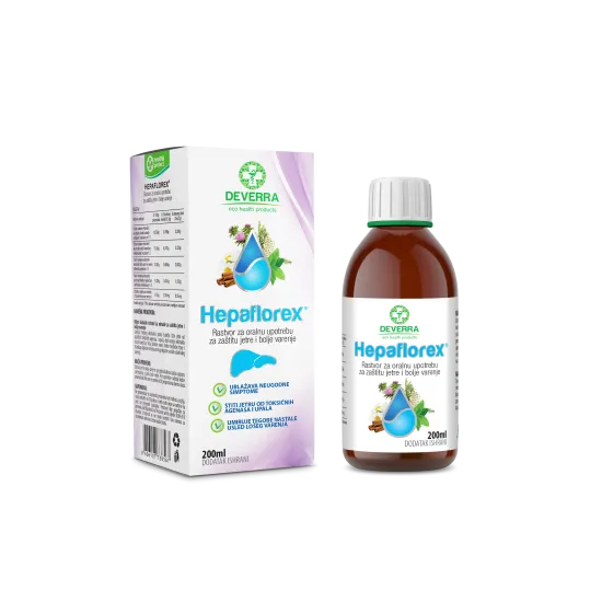 Deverra Hepaflorex sirup 200ml