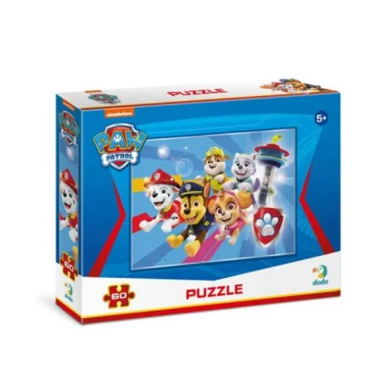 Dodo puzzle patrolne šape 60 delova