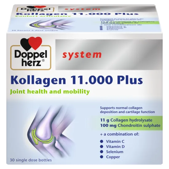 Doppelherz System Kolagen 11.000 Plus, 30 ampula