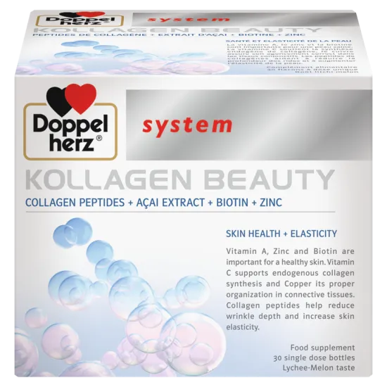 Doppelherz System Kolagen Beauty, 30 ampula