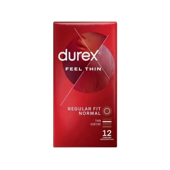 Durex Feel Thin, 12 kondoma