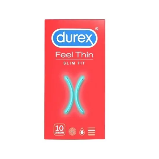 Durex Feel Thin Slim fit, 10 komada