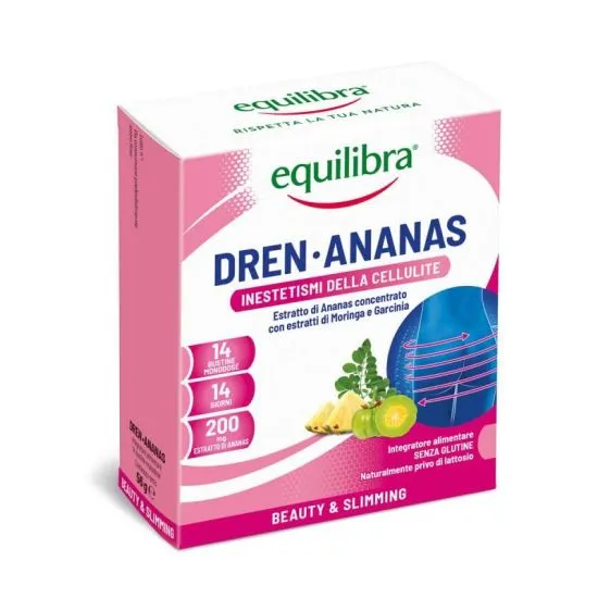 Equilibra Dren Ananas 14x4g/56g