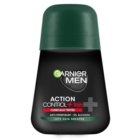 Garnier Mineral Deo Men Action Control+ 96h antiperspirant Roll-on 50 ml