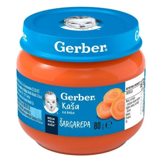 Gerber hrana za odojčad i malu decu sa šargarepom 80g