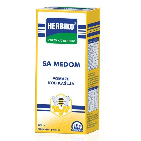 Herbiko sa medom 125ml 