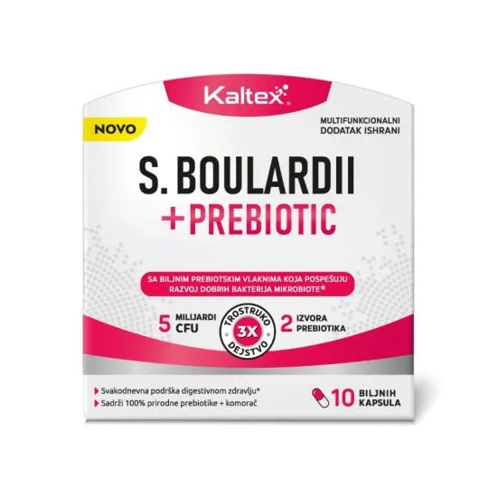 Kaltex S.Boulardii+Prebiotic 10 kapsula