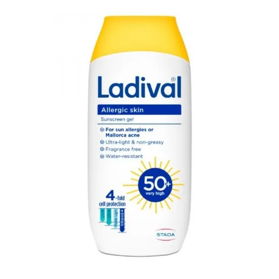 Ladival za kožu sklonu alergijama na sunce SPF 50+ 200 ml