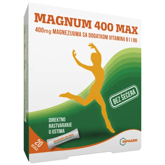Magnum 400 Max 20 kesica