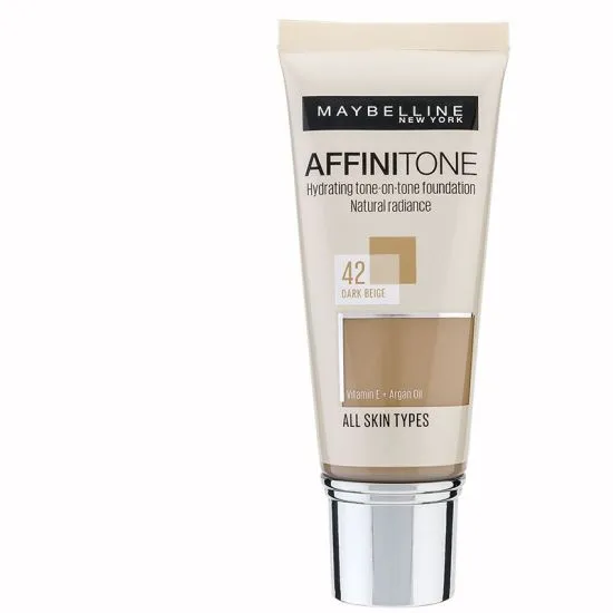 Maybelline New York Affinitone tečni puder 42 Dark Beige 30ml