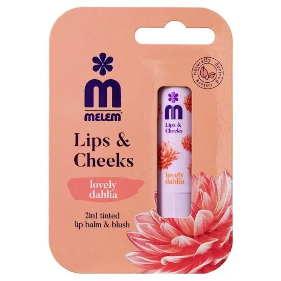 Melem Lips & Cheeks Lovely Dahlia balzam za usne i obraze 4,5 g