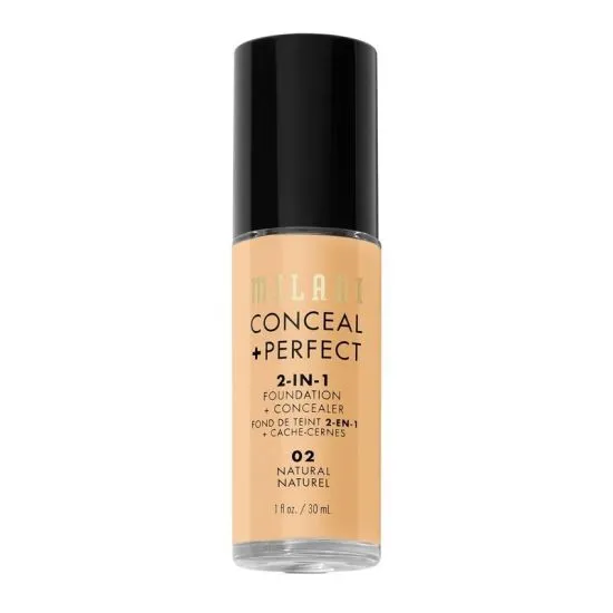Milani Conceal + Perfect 2-in-1 puder 02 Natural 30ml