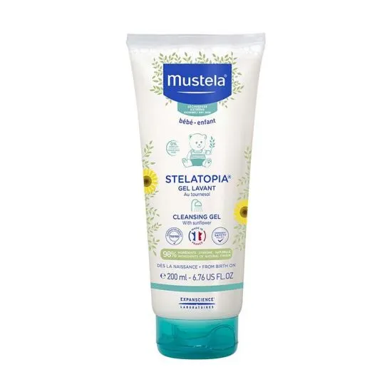 Mustela Stelatopia gel za tuširanje 200ml