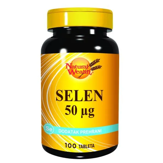 Natural Wealth Selen 100 tableta