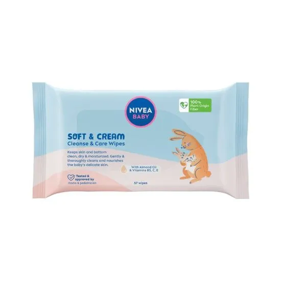Nivea Baby Soft & Cream maramice 57 komada