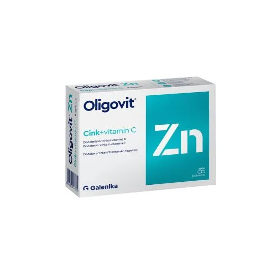 Oligovit Zn + Vitamin C 30 kapsula