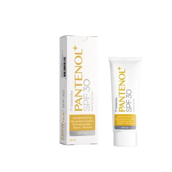 Pantenol + SPF30 krema za lice 50ml