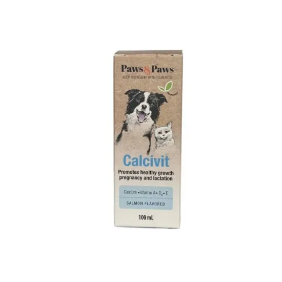 Paws&Paws Calcivit 100ml