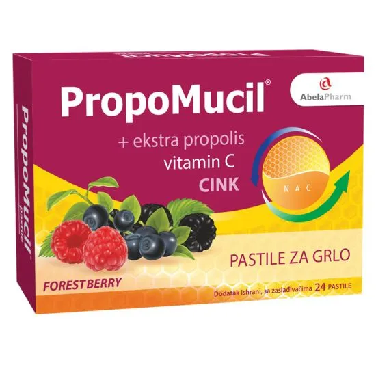 PropoMucil šumsko voće 24 pastile