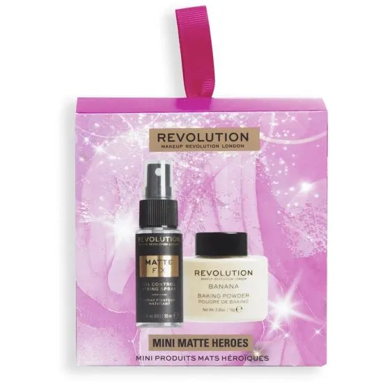 Revolution Gift Mini Matte Heroes set za šminkanje