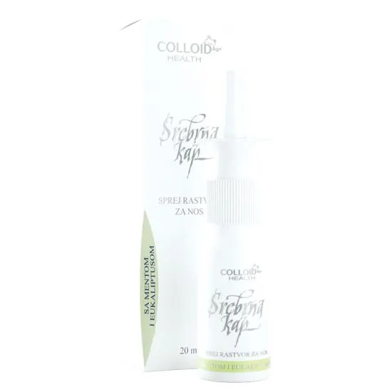 Srebrna kap sa Mentom i eukaliptusaom 20 ml