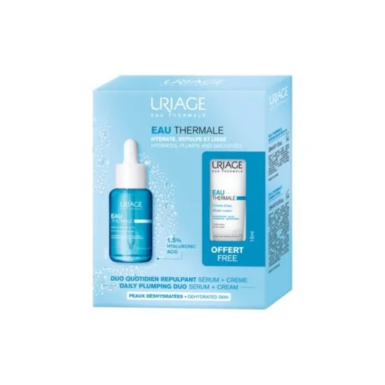Uriage Eau Thermale Set H.A. Booster serum 30ml + Krema 15ml Gratis