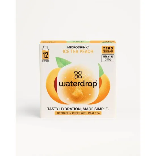 Waterdrop Microdrink Ice Tea Breskva kockice za hidrataciju 12 komada