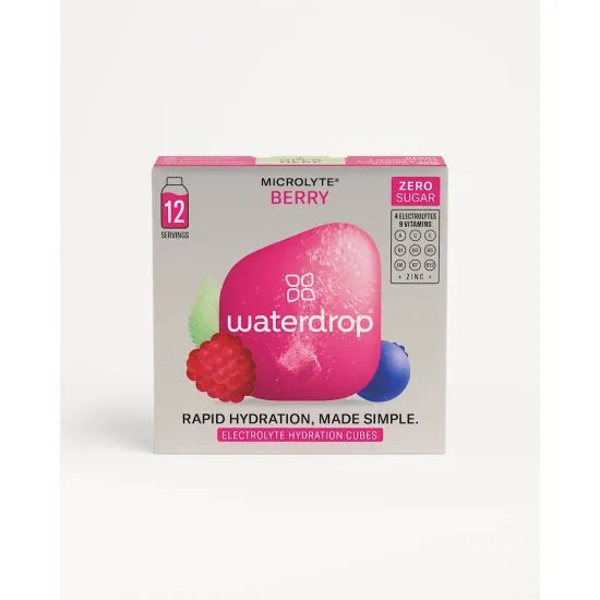 Waterdrop Microlyte Berry kockice za hidrataciju 12 komada