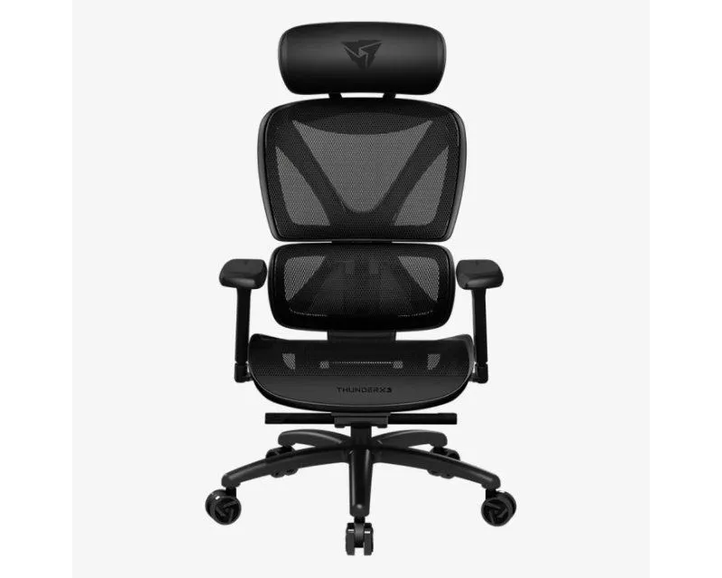 THUNDERX3 XTC-Mesh Ergonomska stolica crna