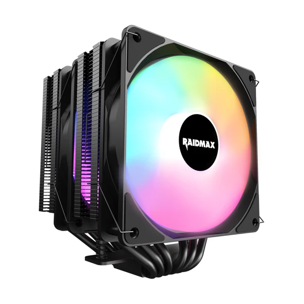 CPU hladnjak Raidmax AC1226B ARGB DualTower 2x120mm/250W TDP - DS Computers DOO