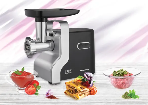Mašina za mlevenje mesa Heinner MG-2100BKSL 2100W/1.8kg/m - DS Computers DOO
