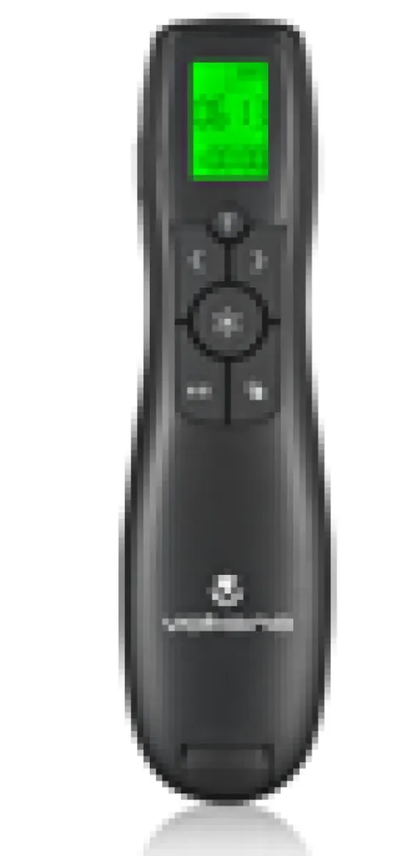 Prezenter Wireless Volkano VK-20192-BK sa laserskim pokazivačem - DS Computers DOO