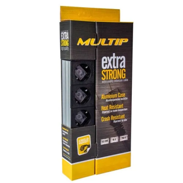 Produžni kabl Multip 1001008 sa 6 utičnica/3m - DS Computers DOO