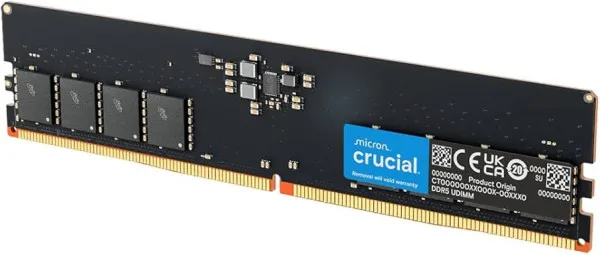 RAM DIMM DDR5 32GB Crucial 5600MHz CL46 CT32G56C46U5 - DS Computers DOO
