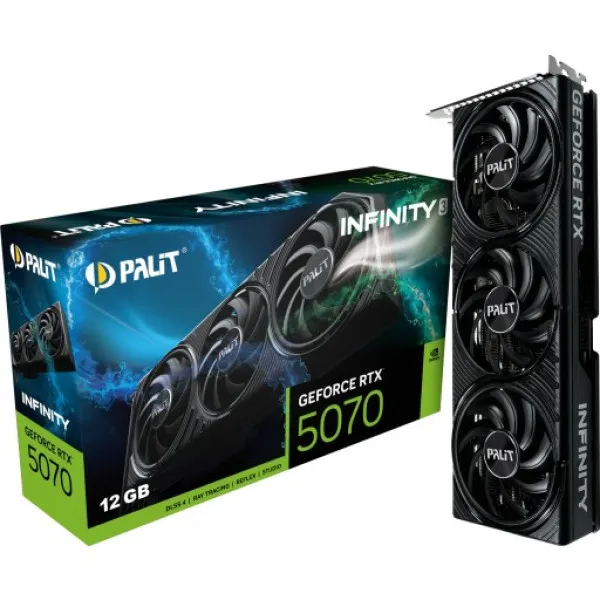 VGA Gainward RTX 5070 Python III 12GB GDDR7 192bit, NE75070019K9-GB2050T - DS Computers DOO