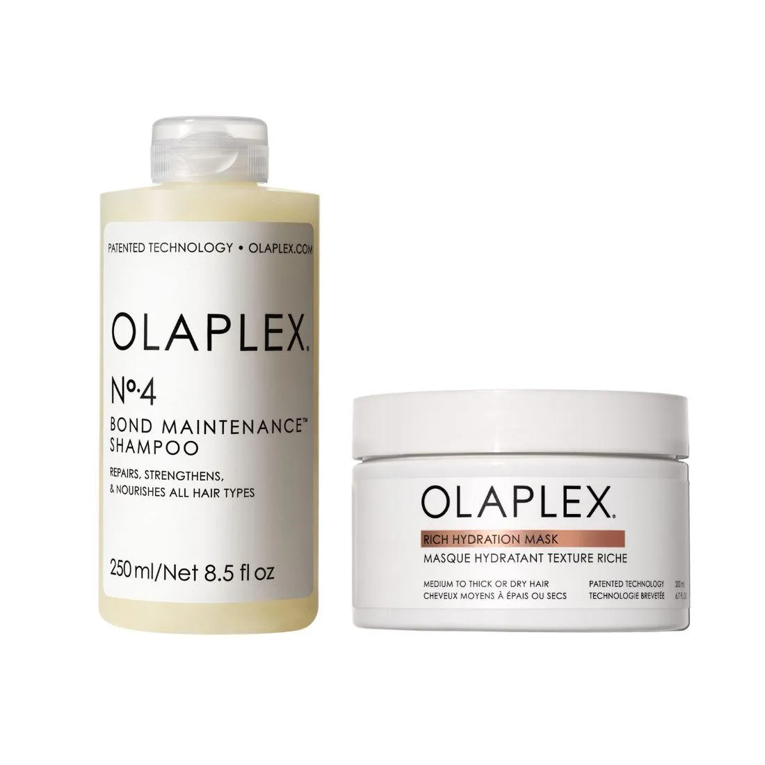 OLAPLEX Ultimate Care - duo set No. 4 i Rich Hydration Mask