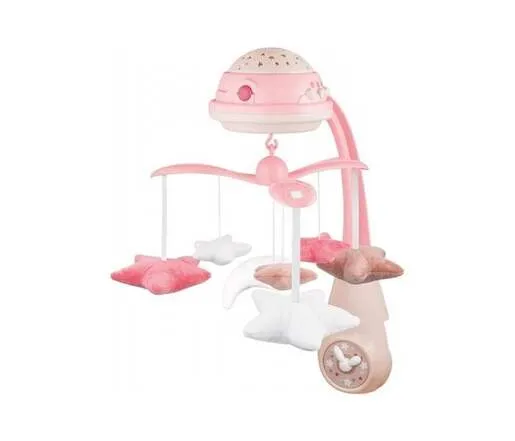 Canpol Babies Muzička vrteška sa projektorom 75/100 - Roze
