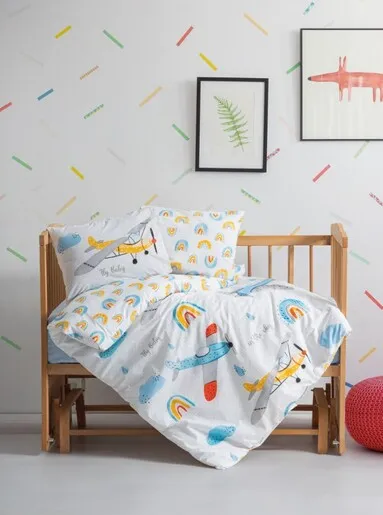 Dekordom Posteljina cb baby line - sky