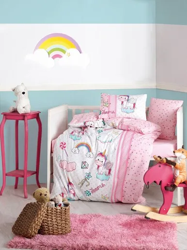 Dekordom Posteljina cb baby line - unicorn
